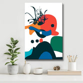 Painting by Numbers Art Colored Line Drawing Figures Creative IV